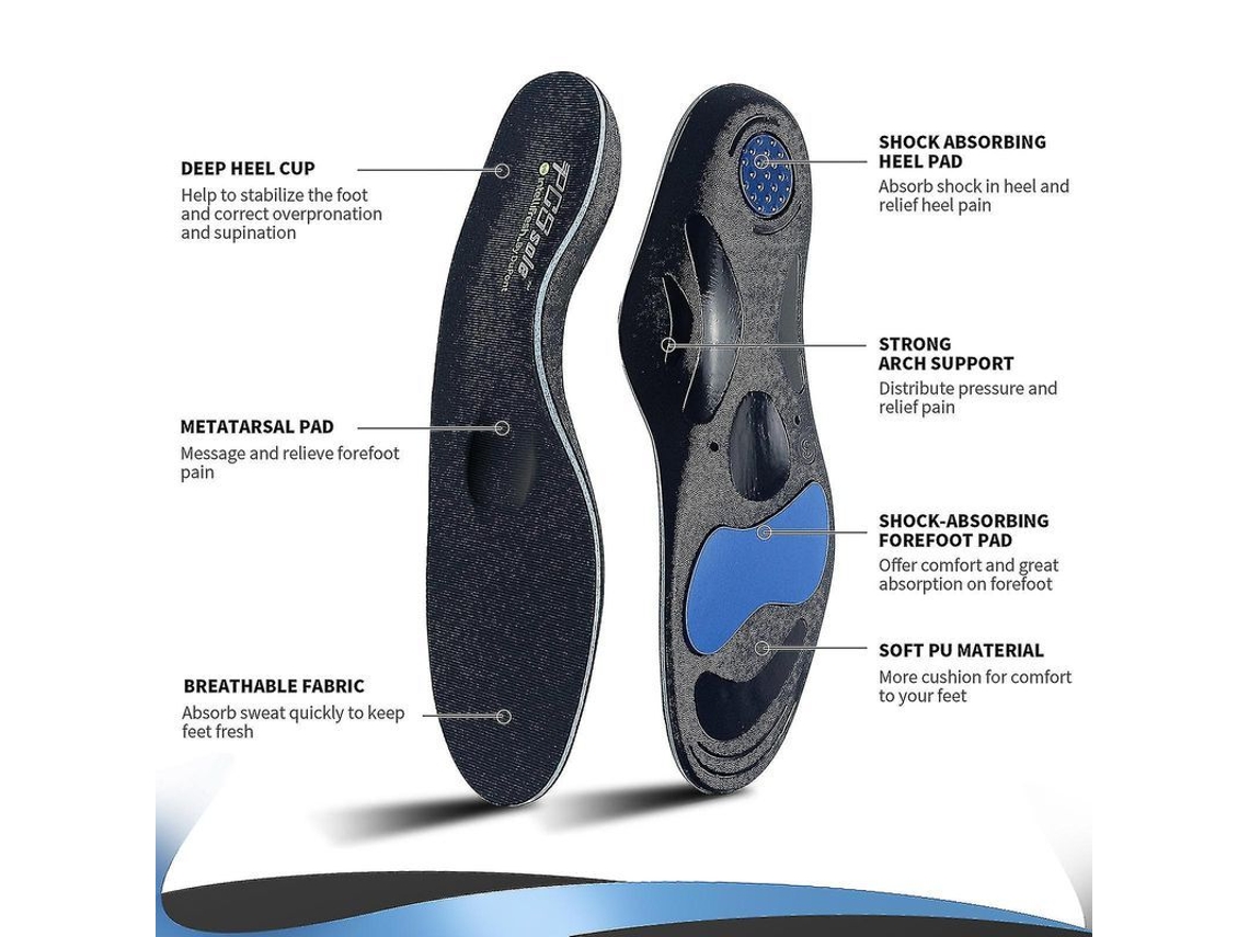 Fasst-plantillas De Soporte Para Arco Alto Srbtv: Alivio Del Dolor De Pie, Plantar Fasciitis, Valgo Y Sobrecarga