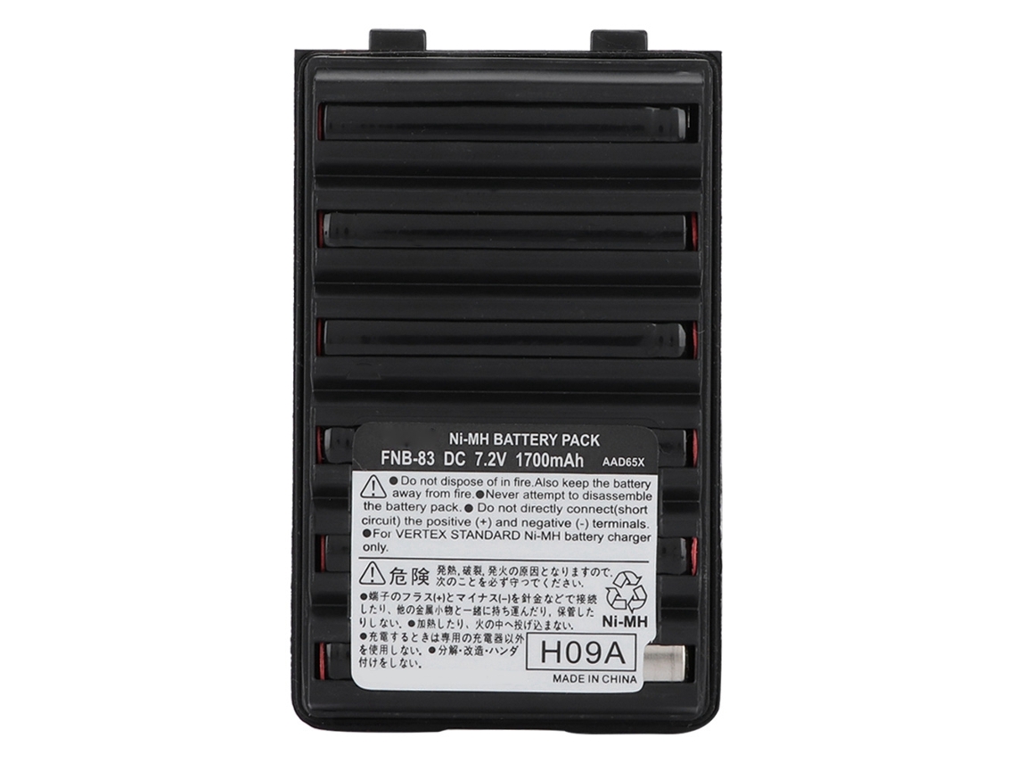 Batería Ni-MH de 1400 mAh para radio bidireccional Vertex Vx 160 Vx 180