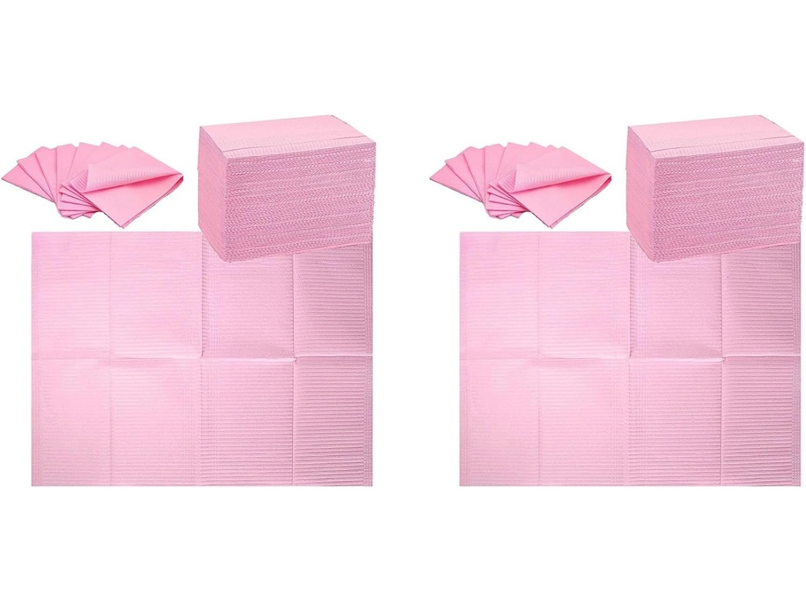 250 Servilletas Desechables Para Mesa, Ideales Para Decoración De Uñas, 33 X 43 Cm (13 X 17 Pulgadas), Impermeables.