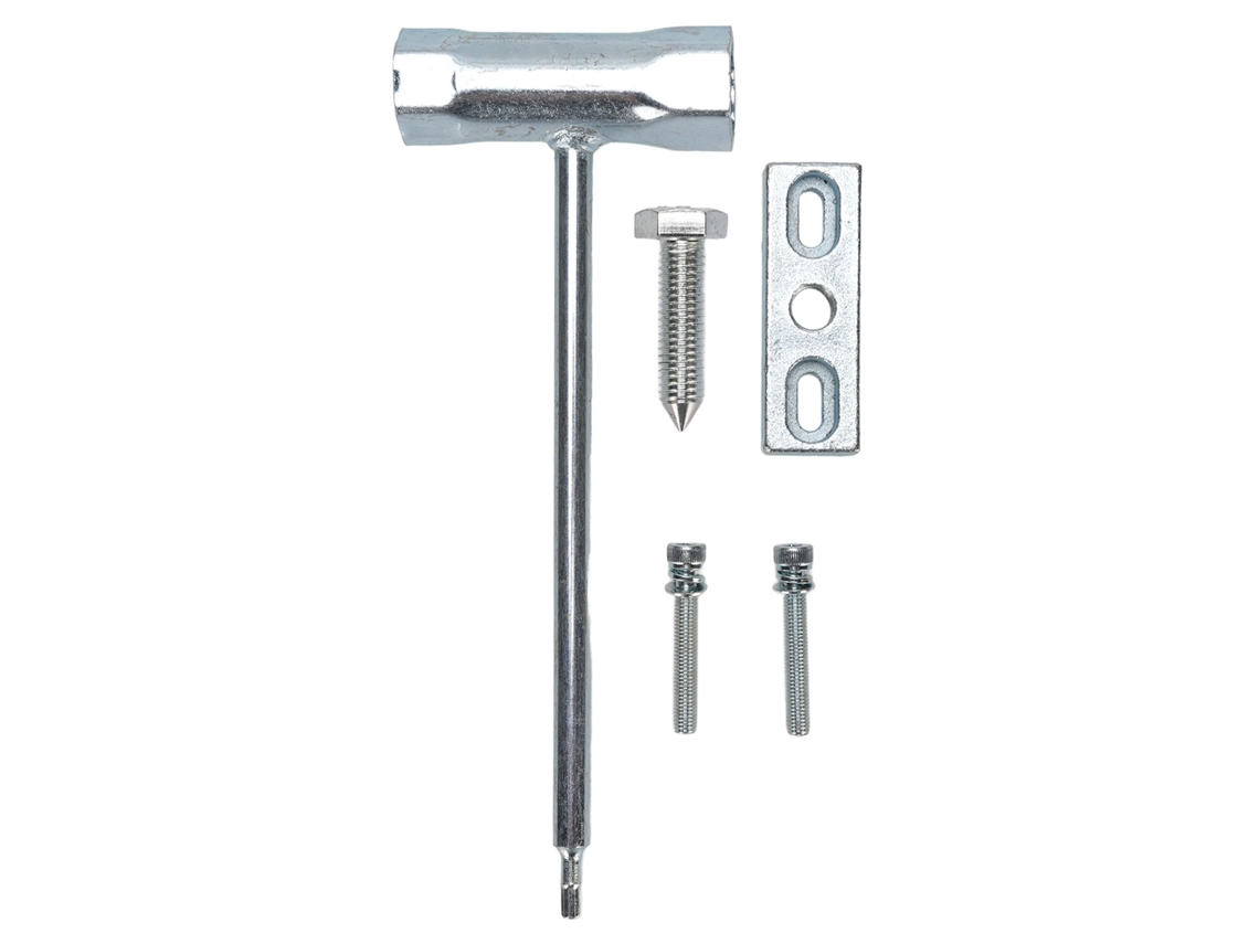 MS090 MS070 Herramienta de extracción de volante, llave en T, herramienta de desmontaje de motosierra para acero