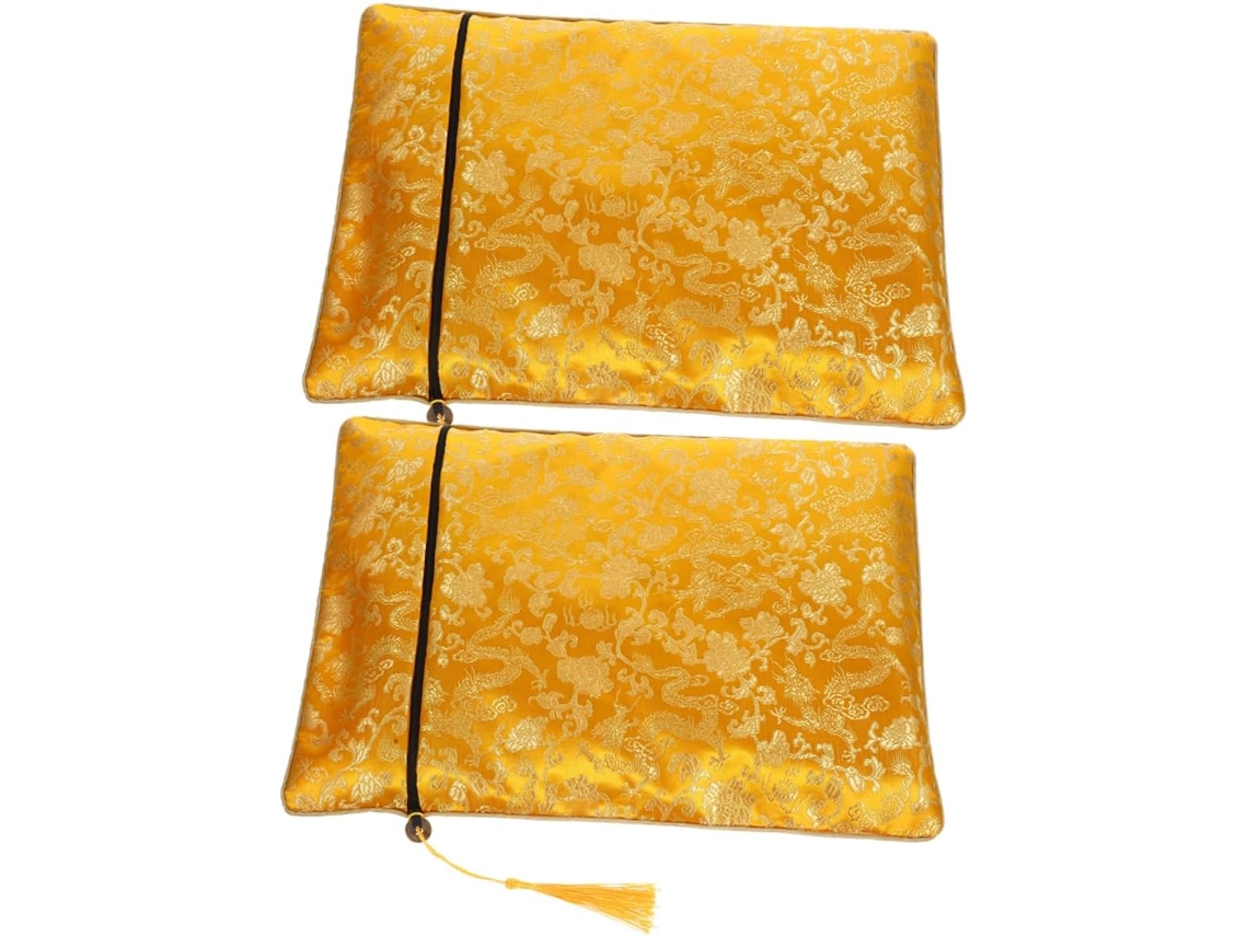Funda para Biblia de dos piezas con estuche multifuncional con cremallera para bolígrafos y diseño elegante. SFUSHOS