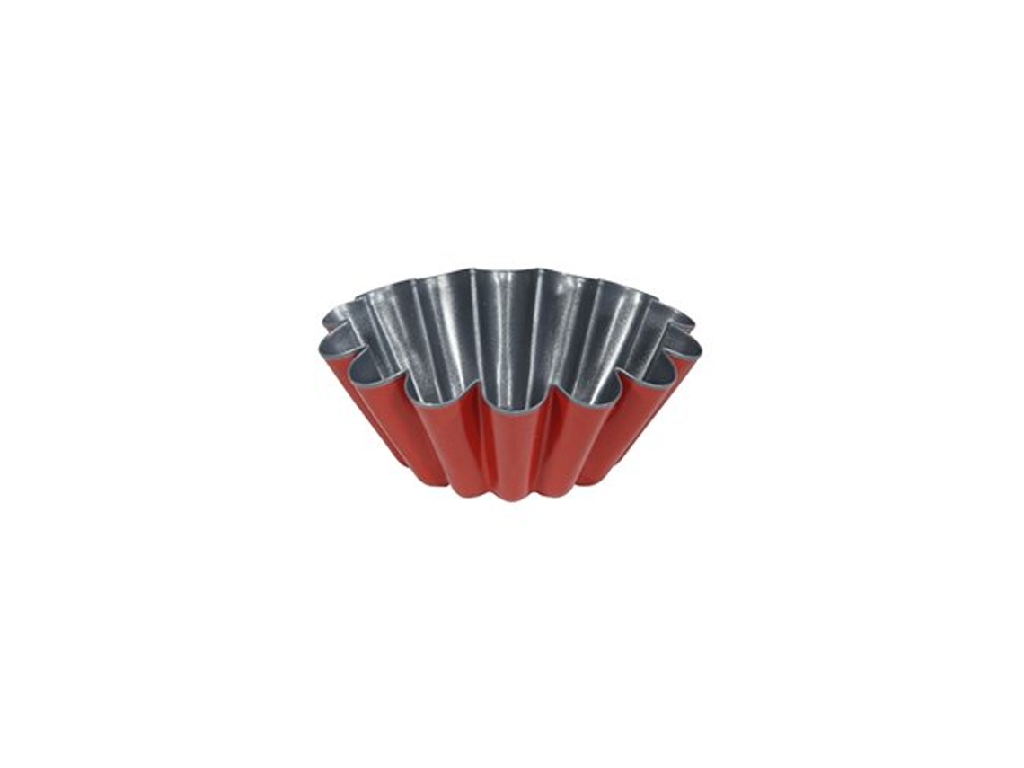 Molde Antiadherente Para Pudín Crespo 10x3,3cm 8881 Rioja Imf