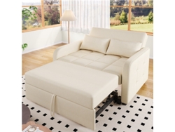 Sofá Cama Plegable Respaldo Ajustable Apartamentos Pequeños 180x127