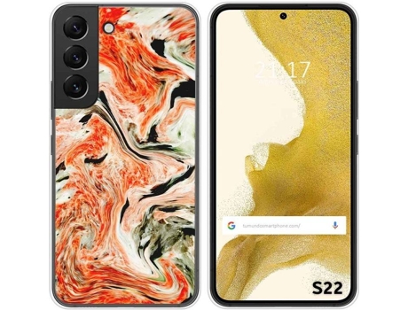 Carcasa Samsung Galaxy S22 5G TUMUNDOSMARTPHONE Dibujos Mármol 12 Multicolor