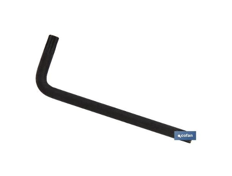 Llave acodada para tornillos torx t-10 venta unitaria