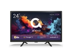 Televisor Smart TV 24 pulgadas HD. Google Official con Android 11. Televisión TDT-HD - ANEXA SMART24C01HG