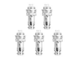 Conjunto De 5 Enchufes Aviónicos De Panel Metálico Gx16 Hembra/macho 6 Pines Con Socket