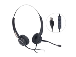 Auriculares Para Centro De Llamadas Con Cancelación Ruido Inteligente, Usb Hd Ordenador, Ideales