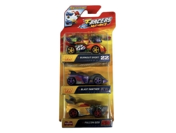 Set 3 T Racers Mix´n Race Con Burnout Sport, Blast Panther Y Falcon God Magic Boxmagicboxp24