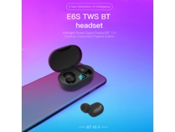 Auriculares Inalámbricos E6s Con Bluetooth 5.0, Reducción De Ruido Y Resistencia Al Agua Ipx4 Para Deportes.
