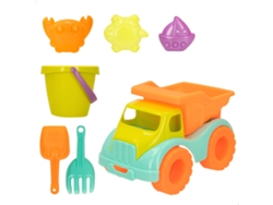 pack de juguetes de playa CB TOYS camión y cubo con accesorios (30x16,5x20 cm - 18 meses)