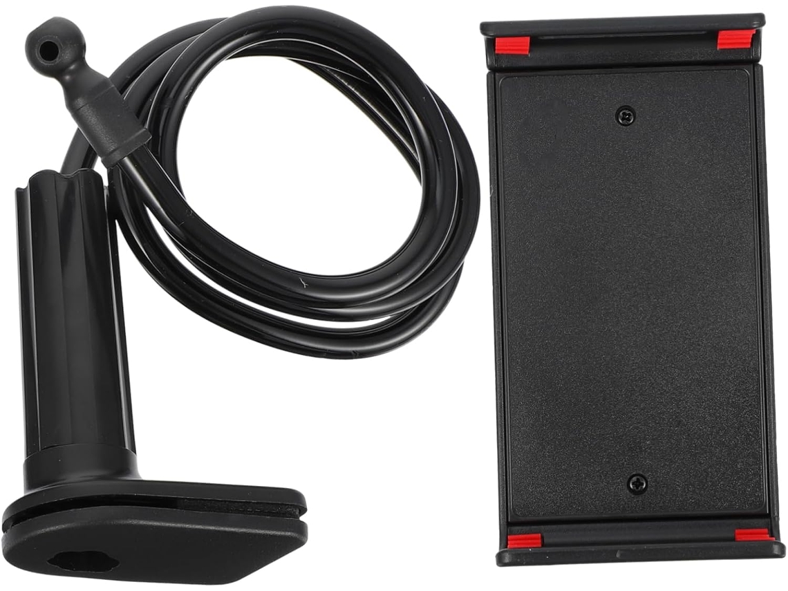 Soporte Giratorio De Cuello De Cisne Para Teléfonos Móviles Y Tabletas Con Abrazadera Ajustable.