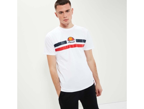 Camiseta de Hombre para Fitness ELLESSE Aprel Blanco (S)