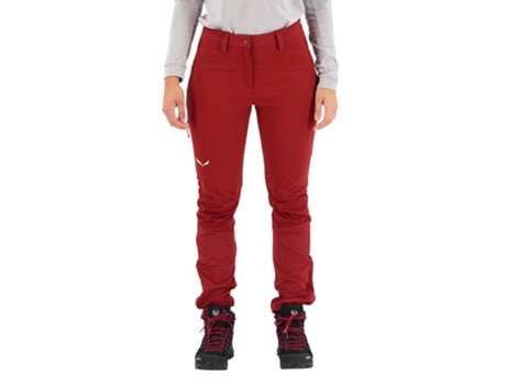 Calça SALEWA Calça Puez Orval 2 Durastretch Vermelho XL Mulher