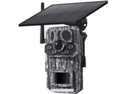 Caméra Faune Sauvage Solaire De Suivi Des Sentiers Vidéo 4g, Vision Nocturne, 0.3s, Activación Par