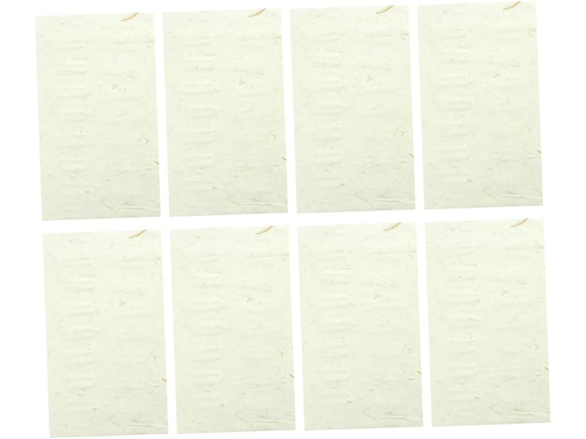 40 hojas de papel de arroz para escribir cartas y textos en chino.