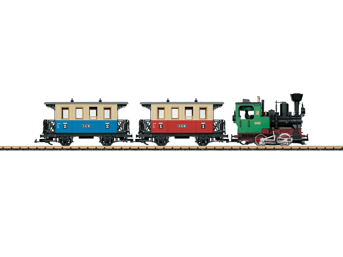 Maqueta de tren y ferrocarril LGB ferrovias (15 anos)