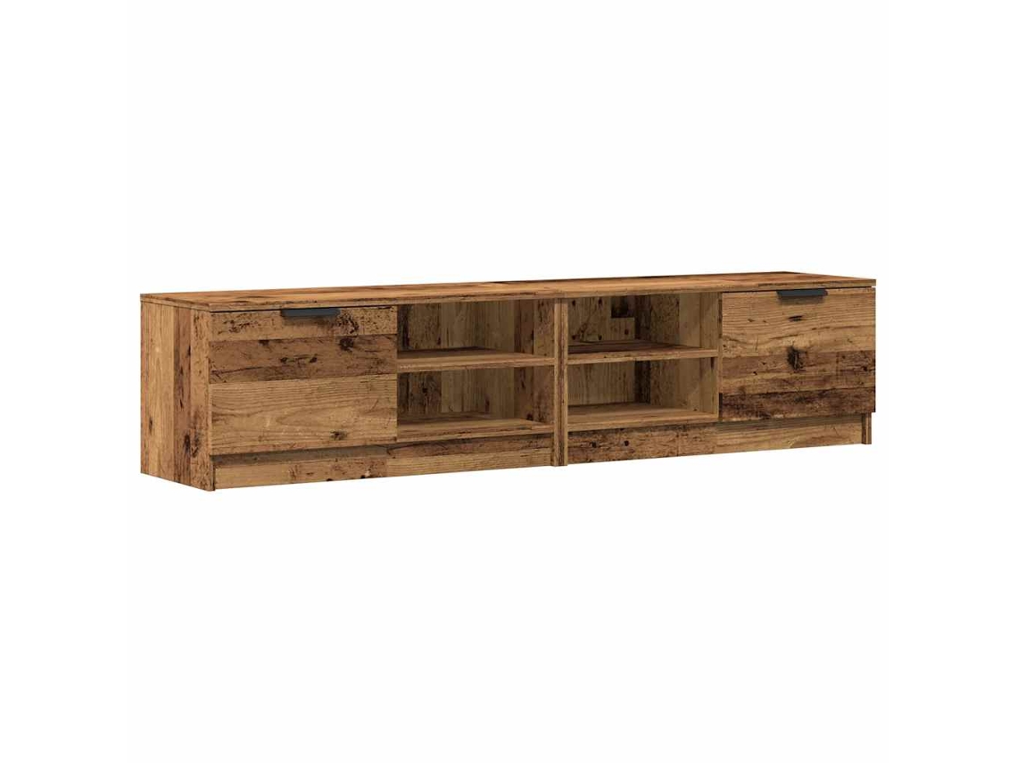 Maison Exclusive - Muebles Para Tv 2 Uds Madera Contrachapada Envejecida