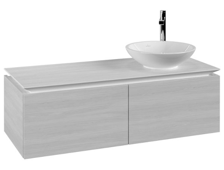 Villeroy &amp Boch Legato Vanity unit B581 1200x380x500mm lavabo a la derecha