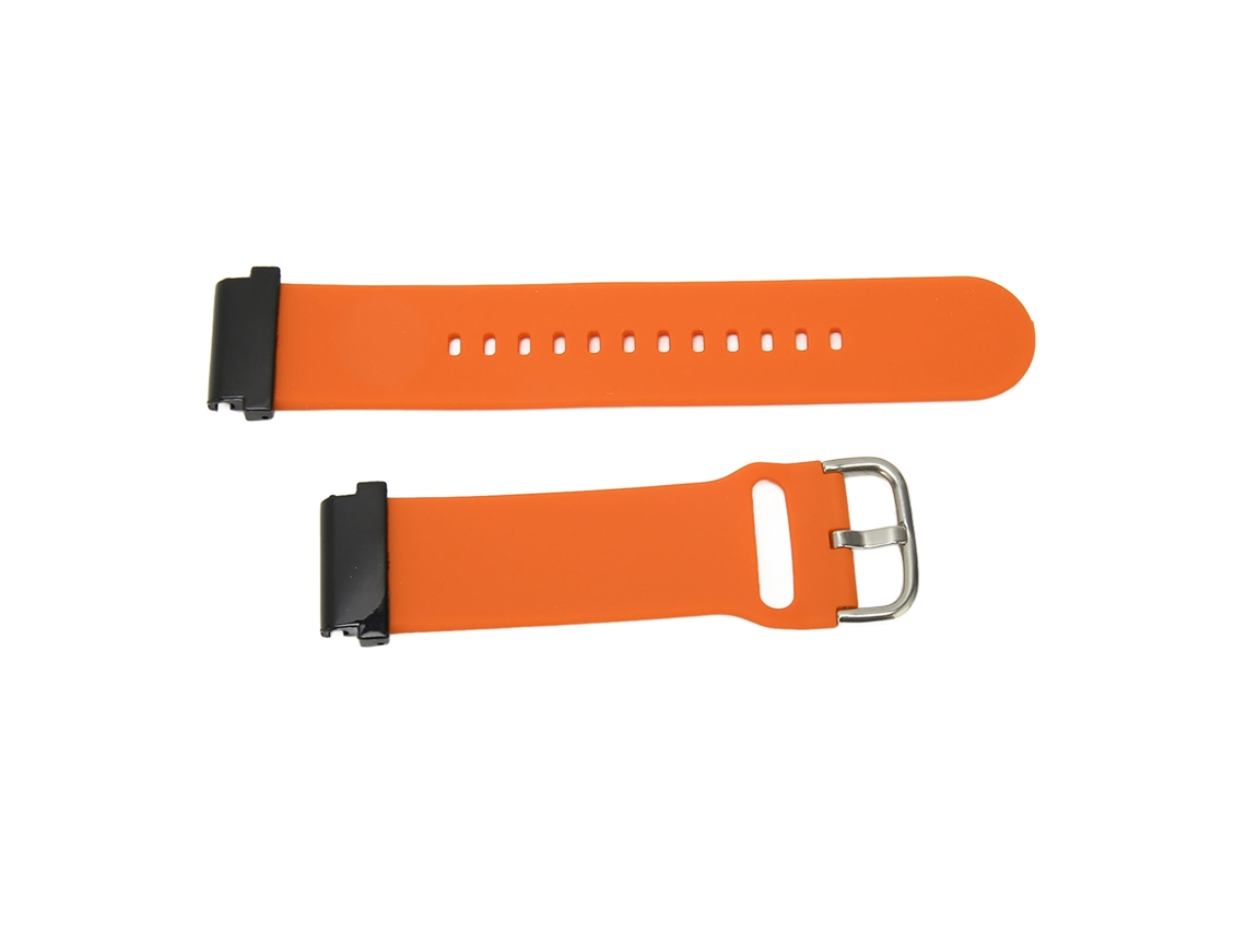 Correa De Silicona De Repuesto De 20 Mm Resistente Al Agua Para Garmin Fenix 7s (naranja)