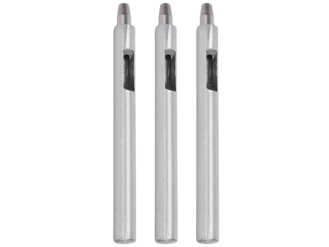Juego De 3 Perforadoras Redondas De Aleación De Acero De 4,5 Mm Para Manualidades Con Cuero.