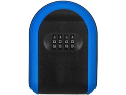 Caja Fuerte De Plástico Azul Para Llaves Con Combinación, Para Montaje En Pared, Segura Para Guardar Objetos.