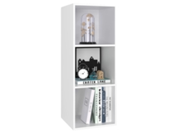 Librería pequeña, diseño moderno, ahorra espacio, color blanco OEM