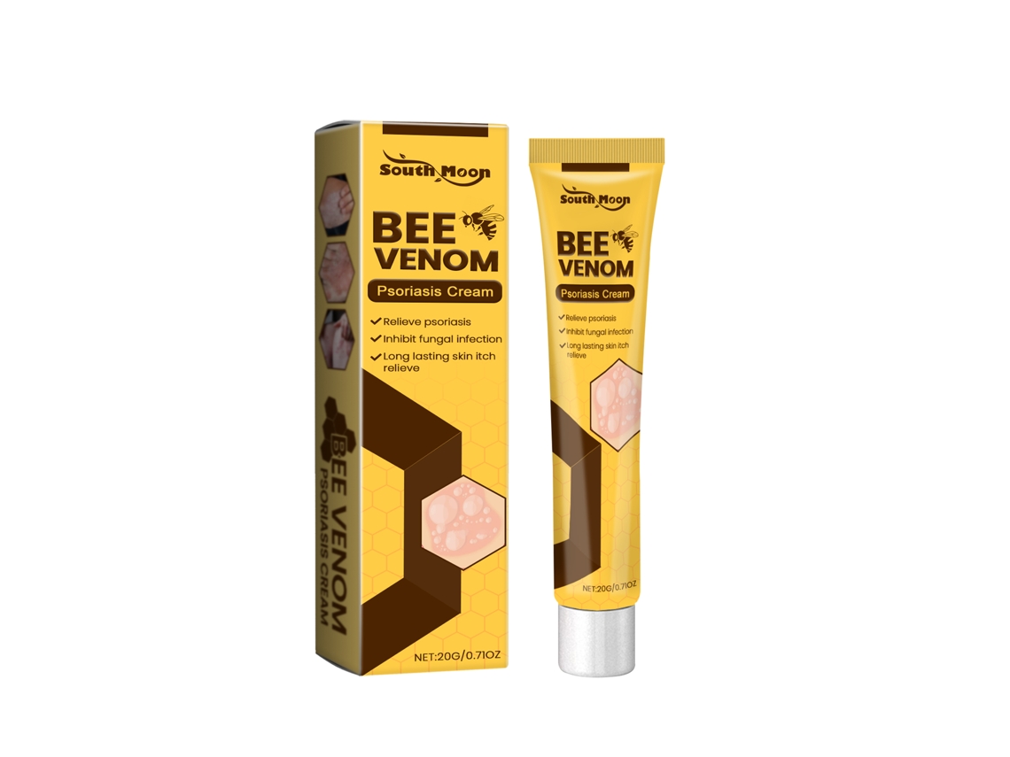 Crema calmante con veneno de abeja