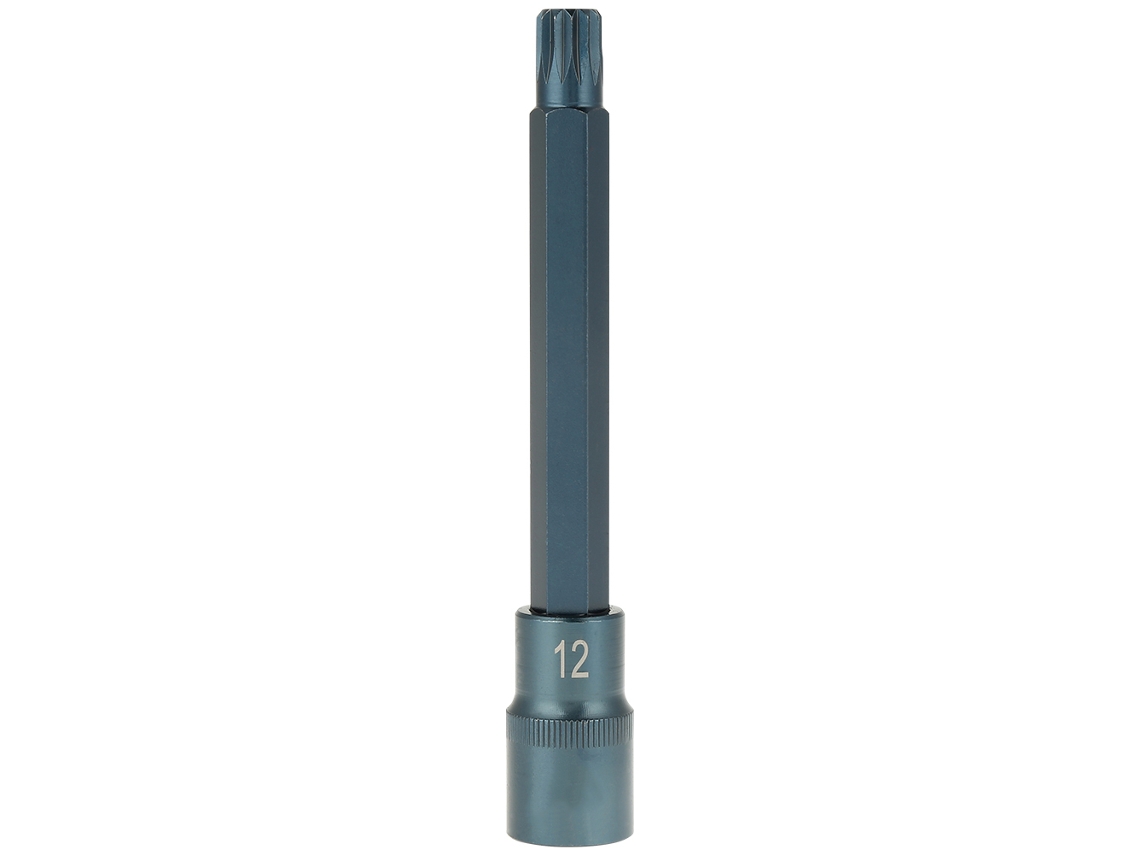 Llave De Vaso Eléctrica De 12 Puntas, 1/2" 150 Mm (m12), Herramienta De Acero S2
