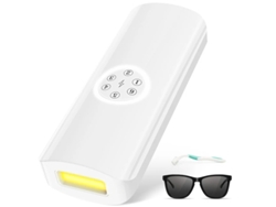 Depiladora láser para el hogar, para rostro, brazos, piernas y espalda, para mujeres y hombres, color blanco Yizhood