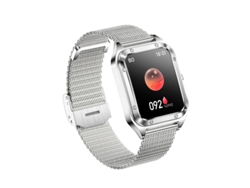 Reloj inteligente de 1,59 pulgadas, resistente al agua IP67, 14 días de duración en espera, compatible con iOS y Android, color negro Bestvite