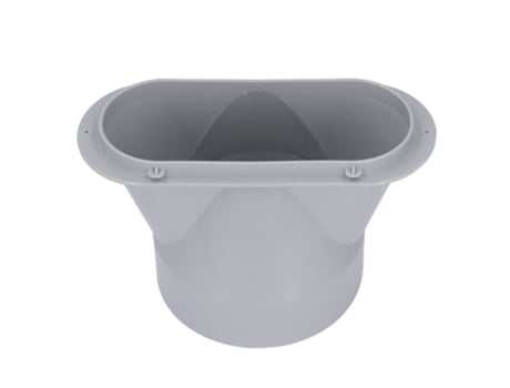 Acoplador de manguera de escape de aire acondicionado portátil de 5 pulgadas, adaptador de ventana de aire acondicionado, soporte de pieza