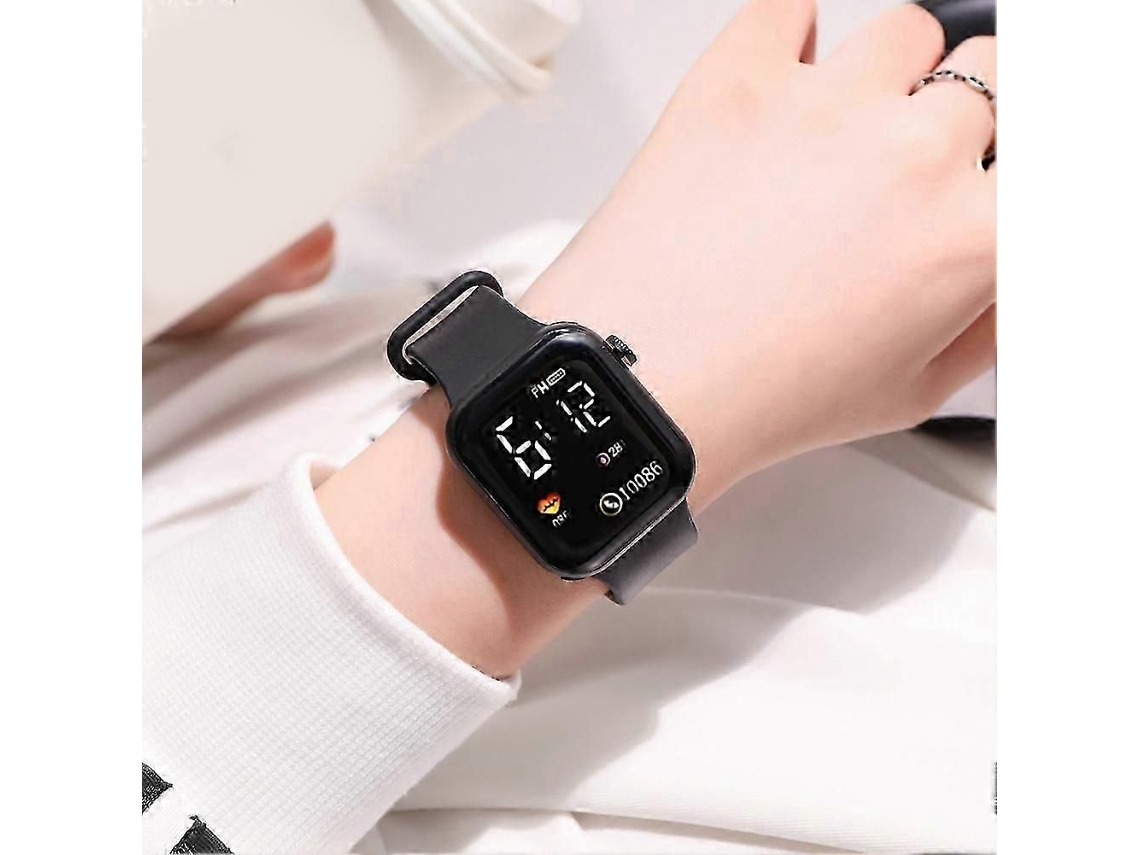 Reloj digital infantil GOKOCO resistente al agua con pantalla LED.