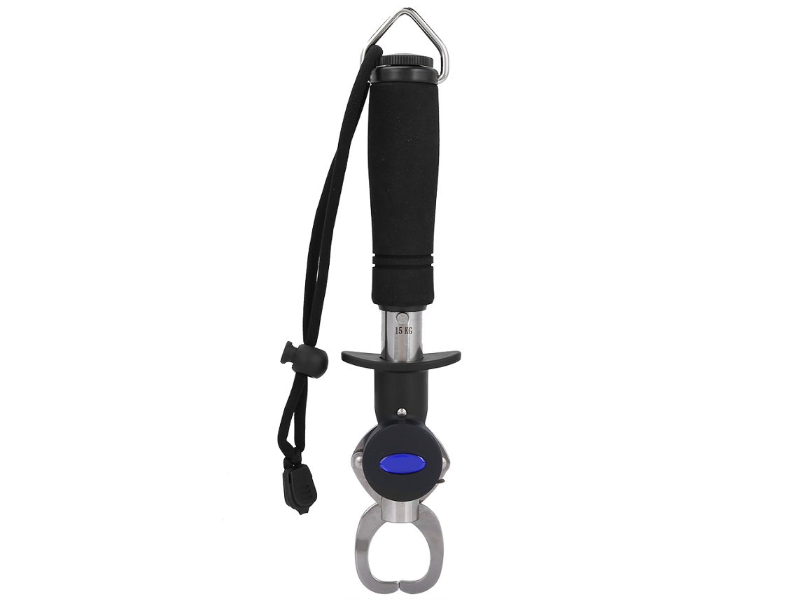 Pinza Para Peces De Acero Inoxidable Con Regla Y Escala Para La Pesca: Duradera Y Práctica.