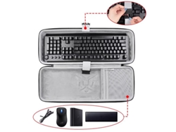 Estuche de transporte para teclado de 60/65 teclas - Gris - Pequeño INF