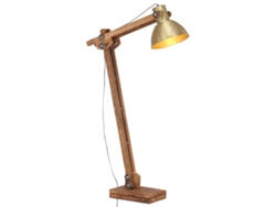 Lámpara de pie VIDAXL Oro Hierro (33 x 30)