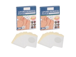 24 parches herbales para la eliminación de nódulos lipomatosos, penetración profunda y drenaje linfático para fibromas.