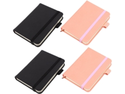 Cuadernos de 4 bolsillos, blocs de notas portátiles para apuntes y proyectos. Gokoco