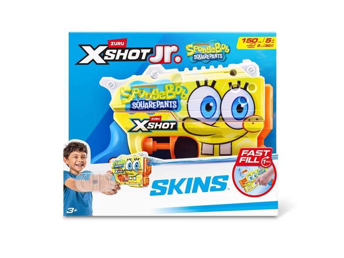 Pistola de agua Bob Esponja X-shot (plástico)
