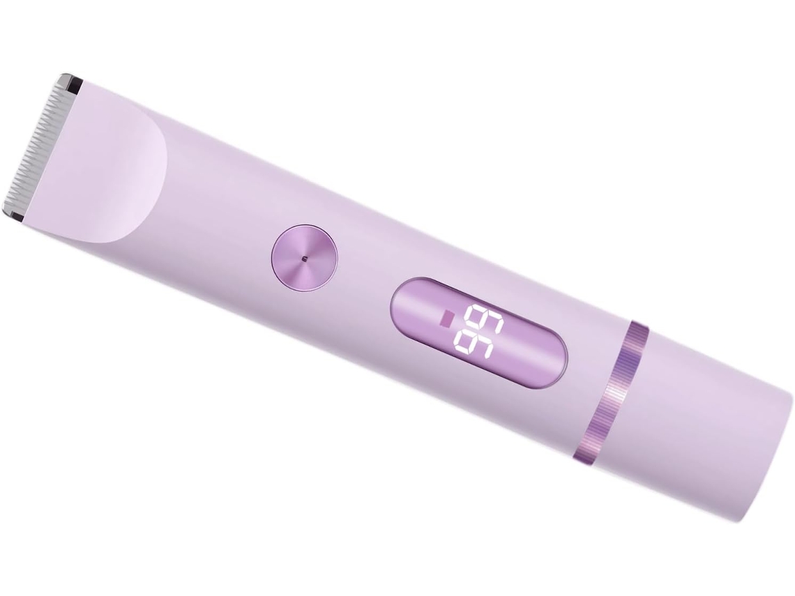 Afeitadora Inalámbrica Para Mujer Con Cabezales De Corte Dobles, Tecnología Impermeable Ipx7, Para La Depilación En Zonas Sensibles.