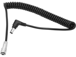 Cable De Alimentación De Resorte De 2 Pines 4k Para Cámara 4k, Cable Duradero