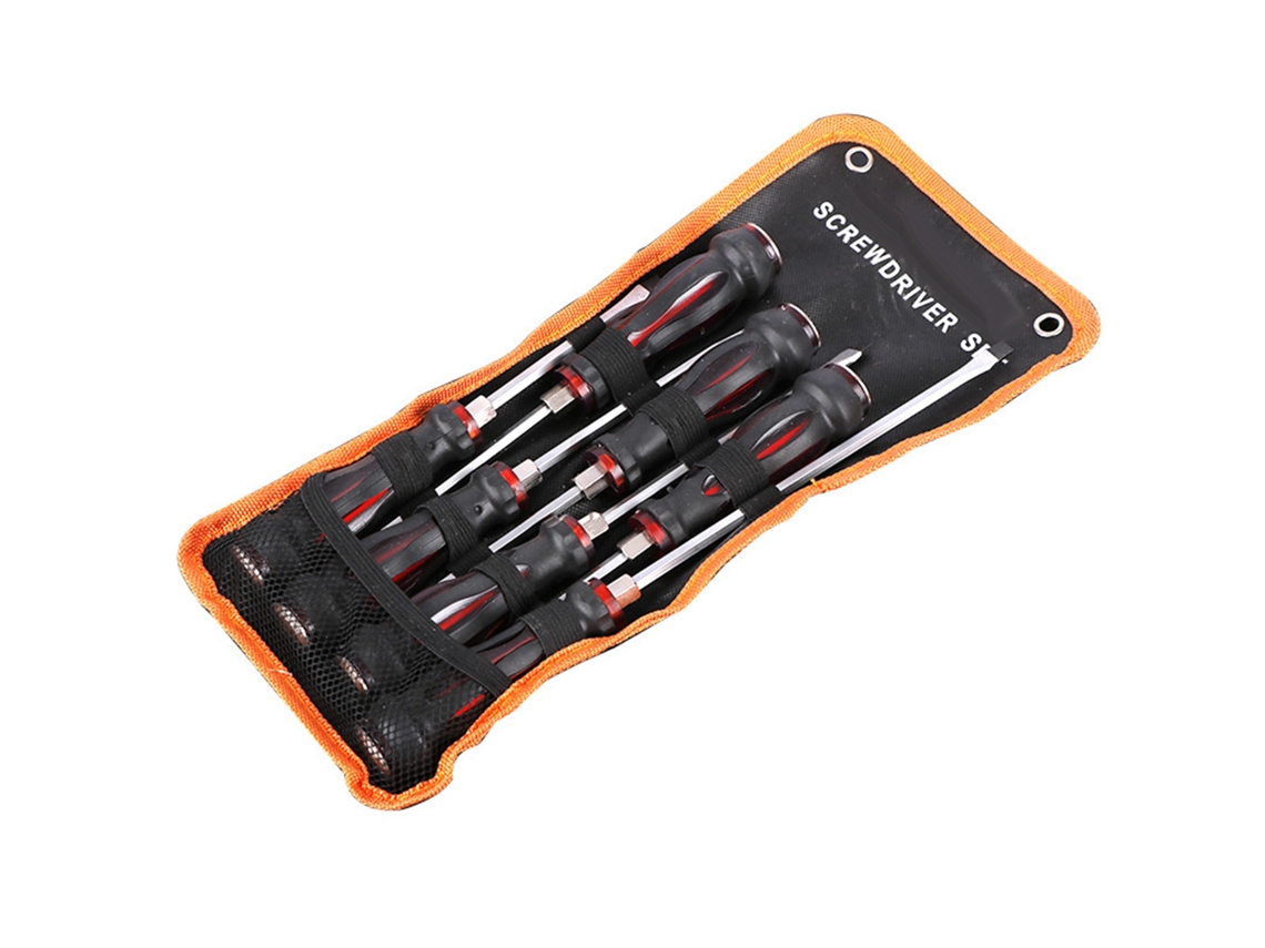 Juego De 7 Destornilladores Magnéticos De Alta Resistencia Con Diseño Ergonómico.