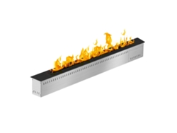Quemador de bioetanol Divina Fire Slim 100 Smart App con inserción automática integrada