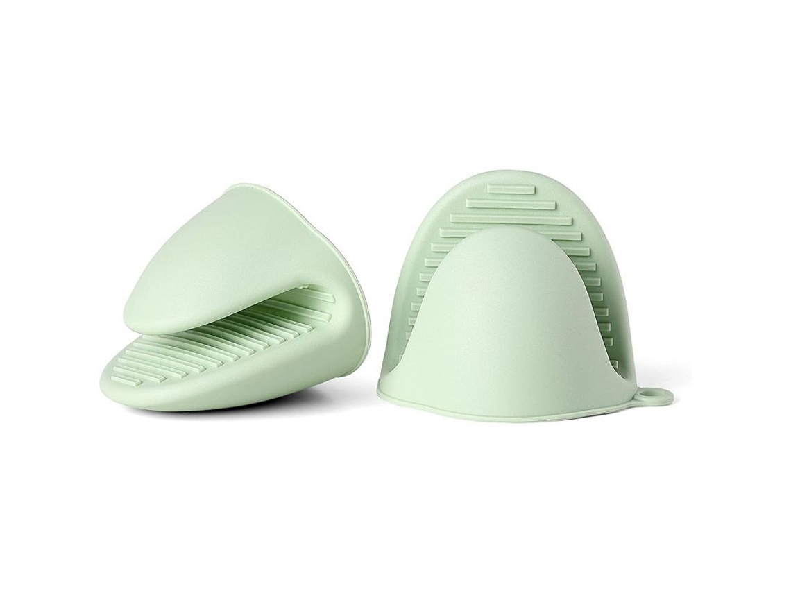 Mini Guantes De Silicona Para Horno, Resistentes Al Calor Y Antideslizantes, Con Agarre De Pinza Para La Cocina.