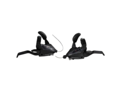 Conjunto Manípulos Mudança St-Ef500 3X8S Prateadoshimano