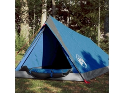 Tienda De Campaña Para 2 Personas Impermeable Azul