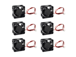6x 3d Part Of Printer 4020 Cooling Fan Dc 12v Brush-free Mini Cooler 40mm Cooling Fan 40x40x20mm