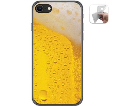 Carcasa iPhone SE 2020 TUMUNDOSMARTPHONE Cerveza Multicolor