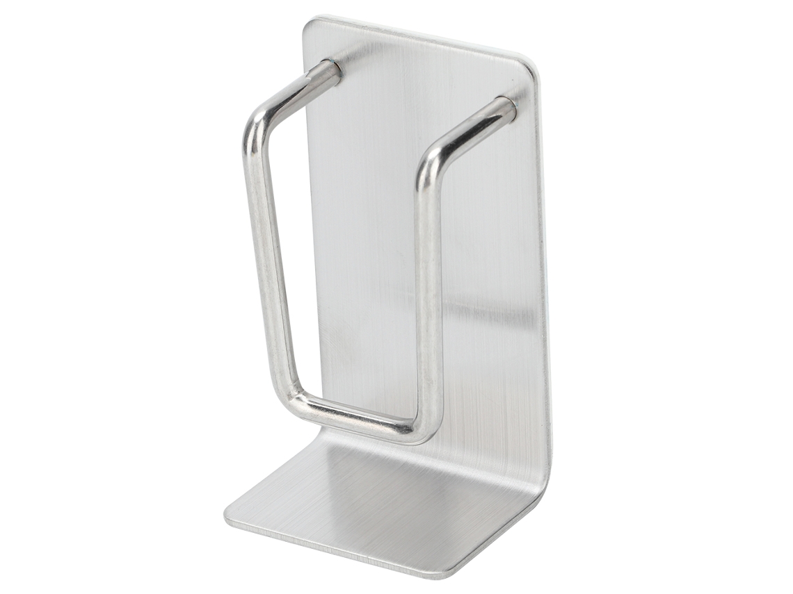 Estante de baño con gancho y repisa