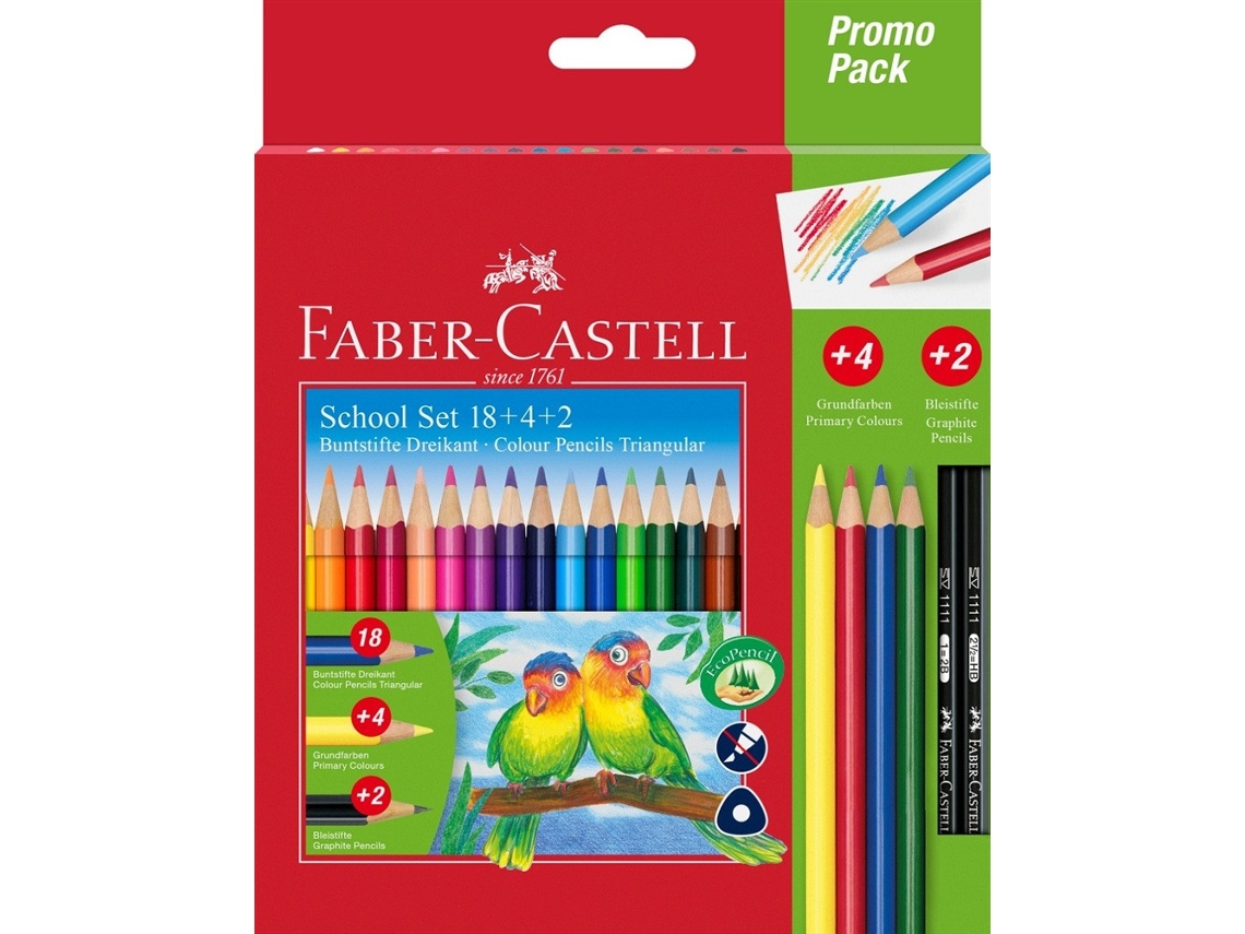 Faber-Castell 4005402015979 Juego de Pluma Y Lápiz de Regalo Caja de Papel FABER CASTELL